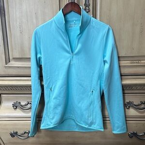 Light Blue Nike Quarter-Zip Pullover